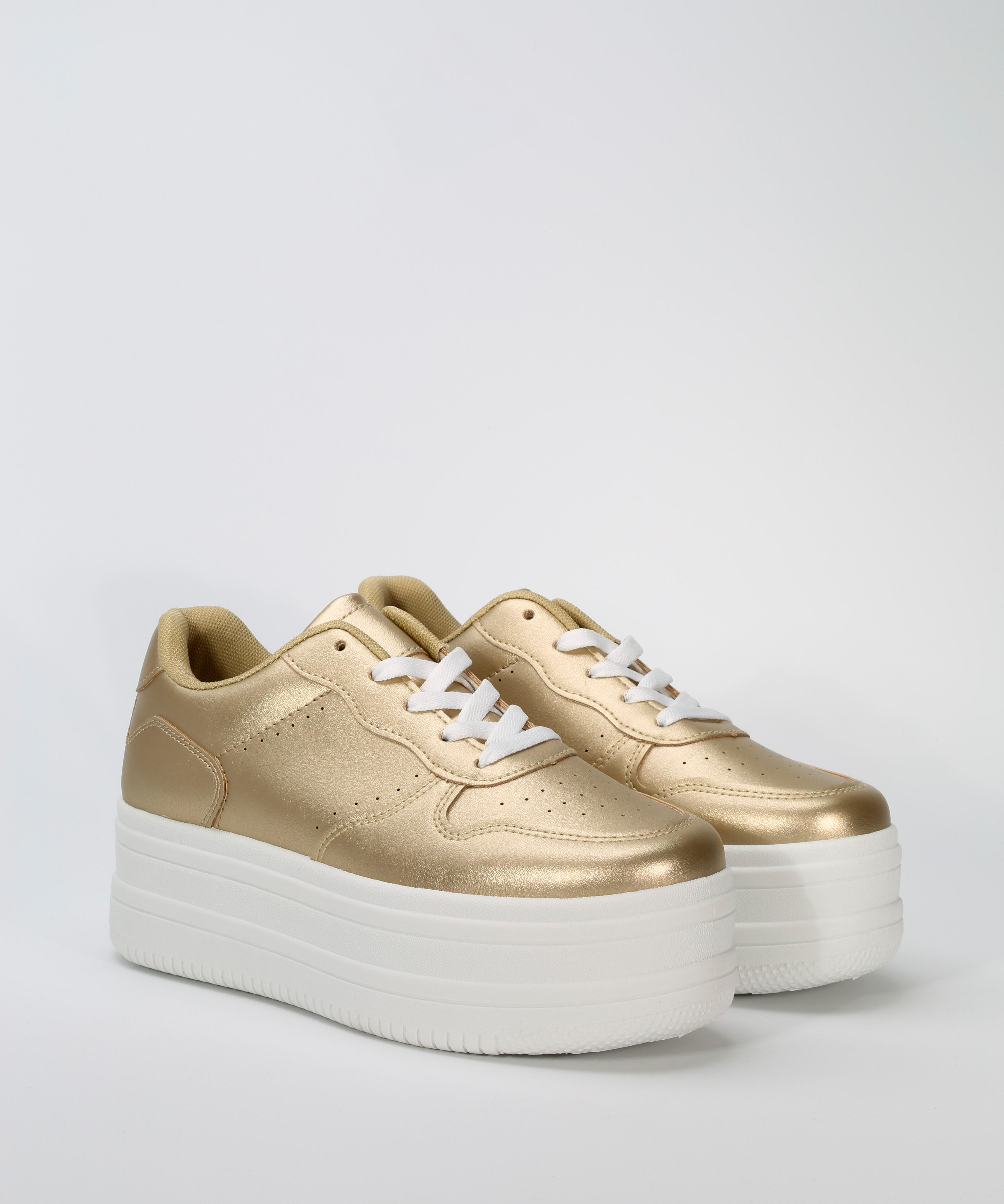 Zapatilla doble plataforma image number null